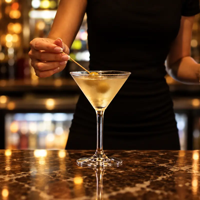 Bottles & Cocktails at Rick’s Steakhouse & Lounge